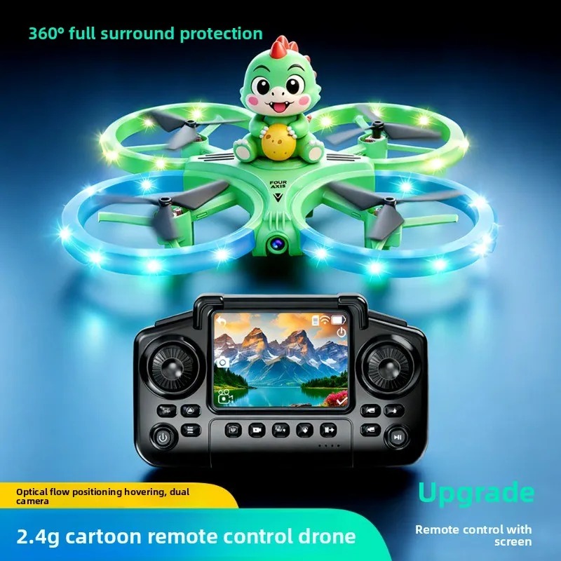 Education Kids Definition - Cartoonontwerp drone met afstandsbediening voor kinderen,