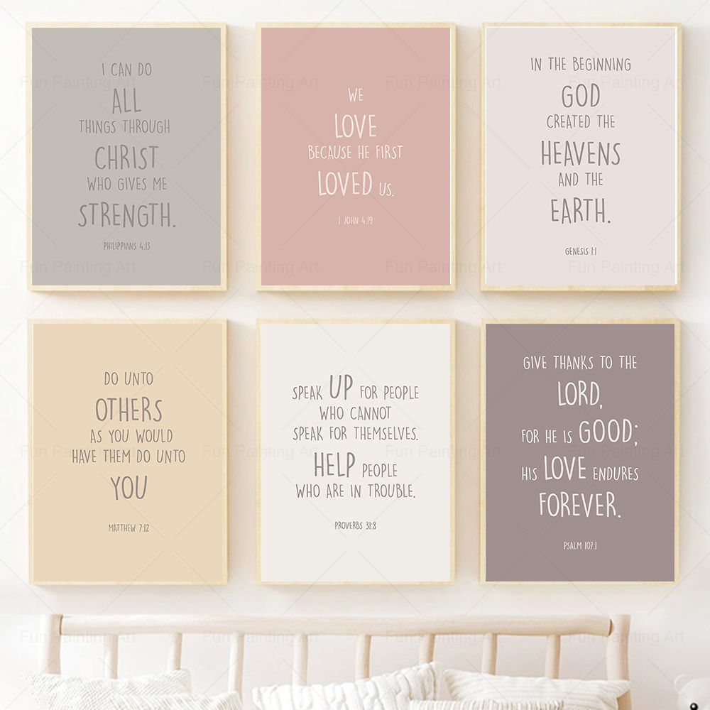 School Kids Education Quotes - Kids Bijbelvers Quotes Prints Christelijk Onderwijs