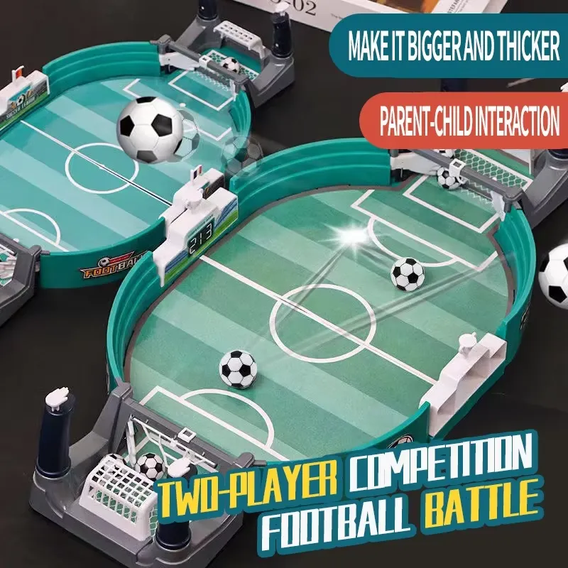 Kids Education Fun - Grote tafelvoetbaltafel Educatief spel Speelgoed Dubbele
