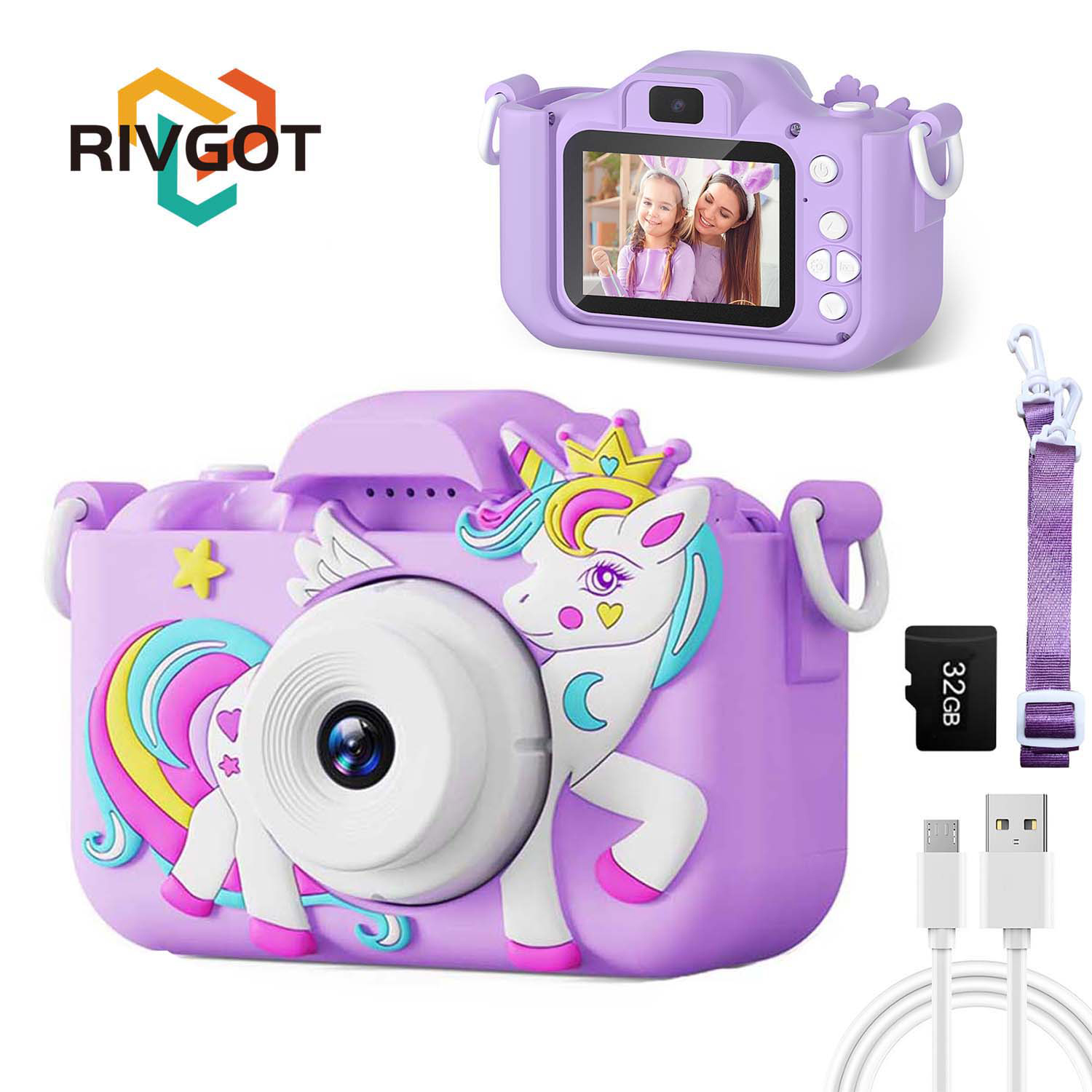 Kids Education Card - Kinderen Camera Speelgoed voor Jongens Meisjes