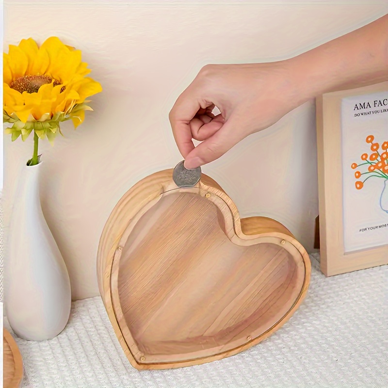 Kids Education Savings - Houten letter spaarpot voor kinderen -