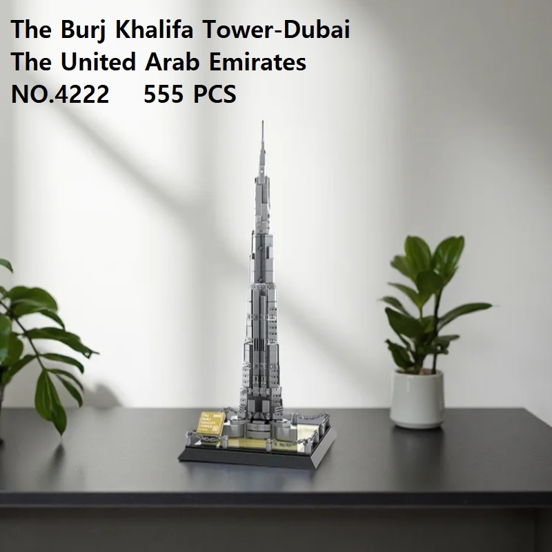 Kids Education Dubai - DIY Burj Khalifa Tower Mini Bouwstenenset