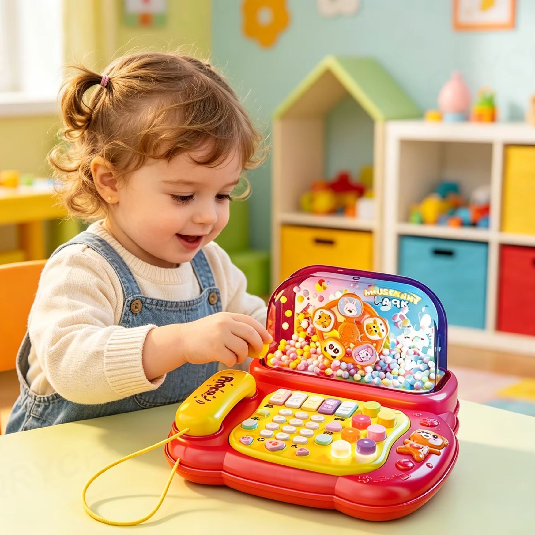 Kids Education Story - Kinderen Cartoon Simulatie Telefoonspeelgoed Pianotoetsenbord Spel