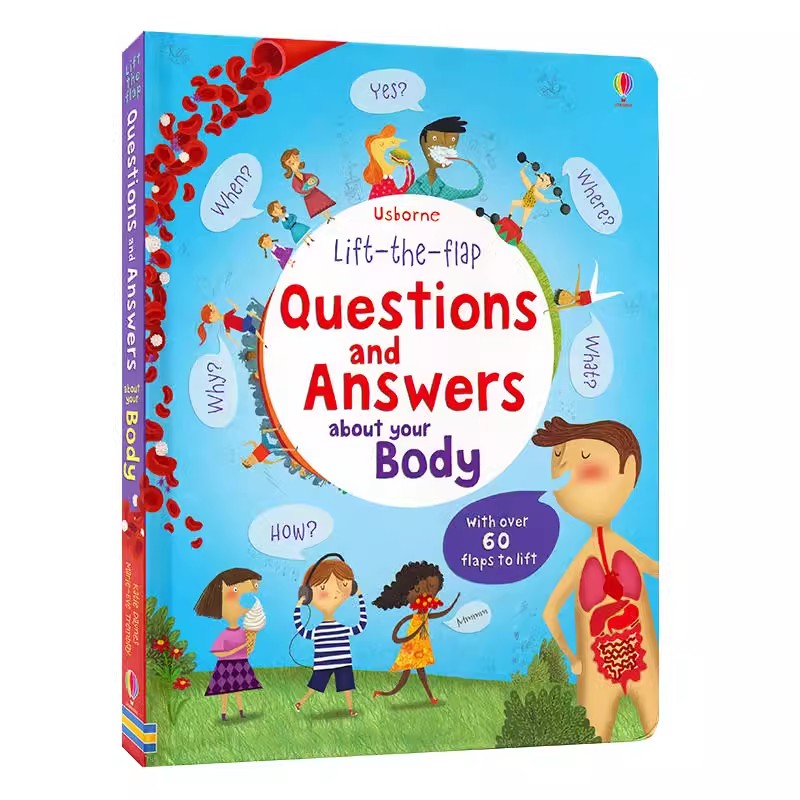 Kids Education Questions - Nieuwe Lift-The-Flap Vragen En Antwoorden Over