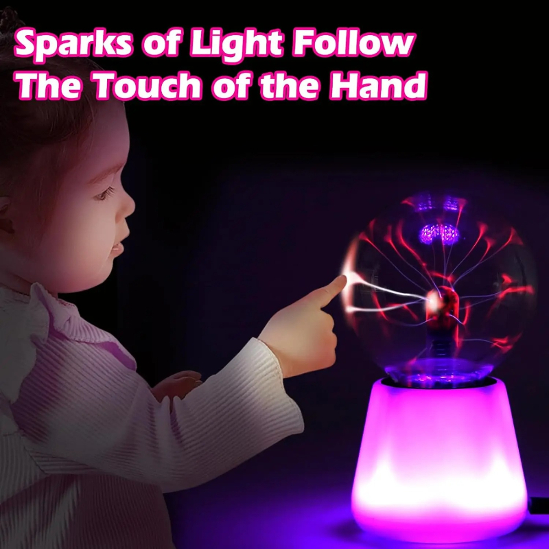 Globe Interactive Light - Plasma Ball Lamp Interactieve Touch Lightning