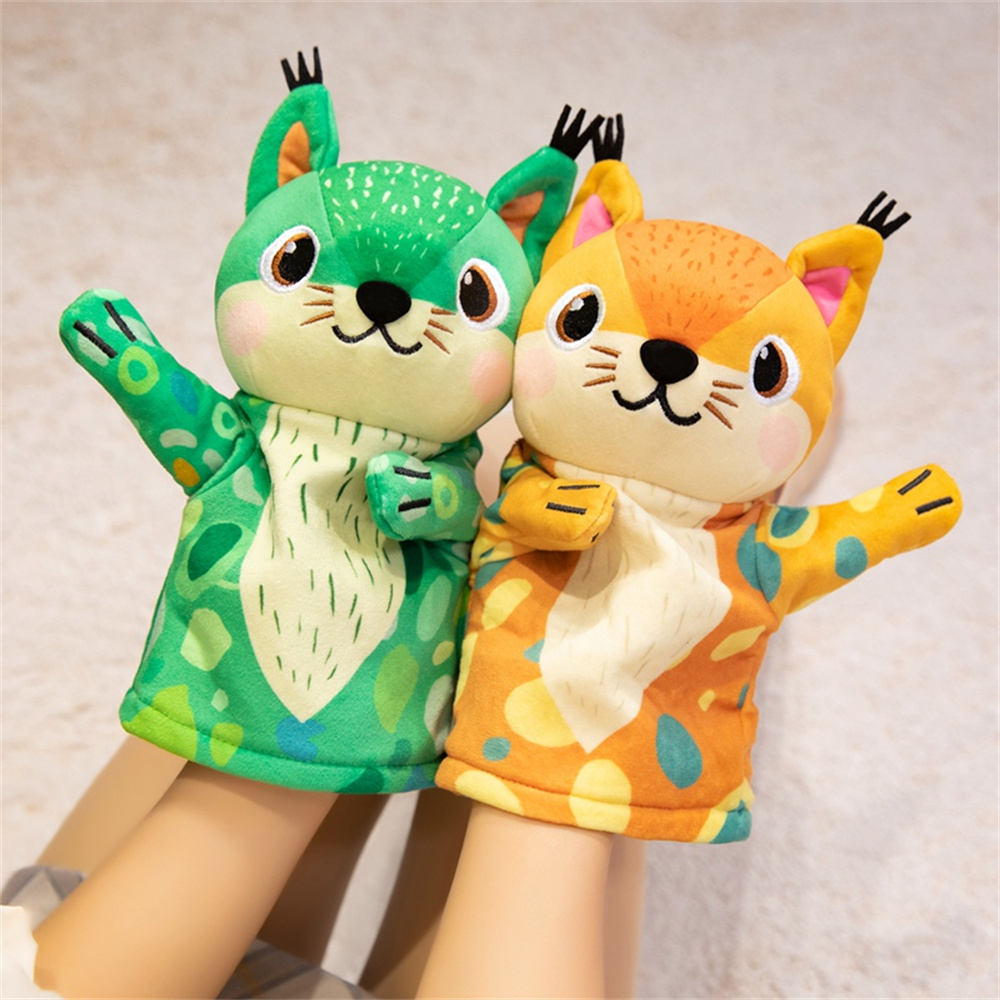 Kids Education Story - 28Cm Leuke Eekhoorn Handpop Speelgoed Vertellen