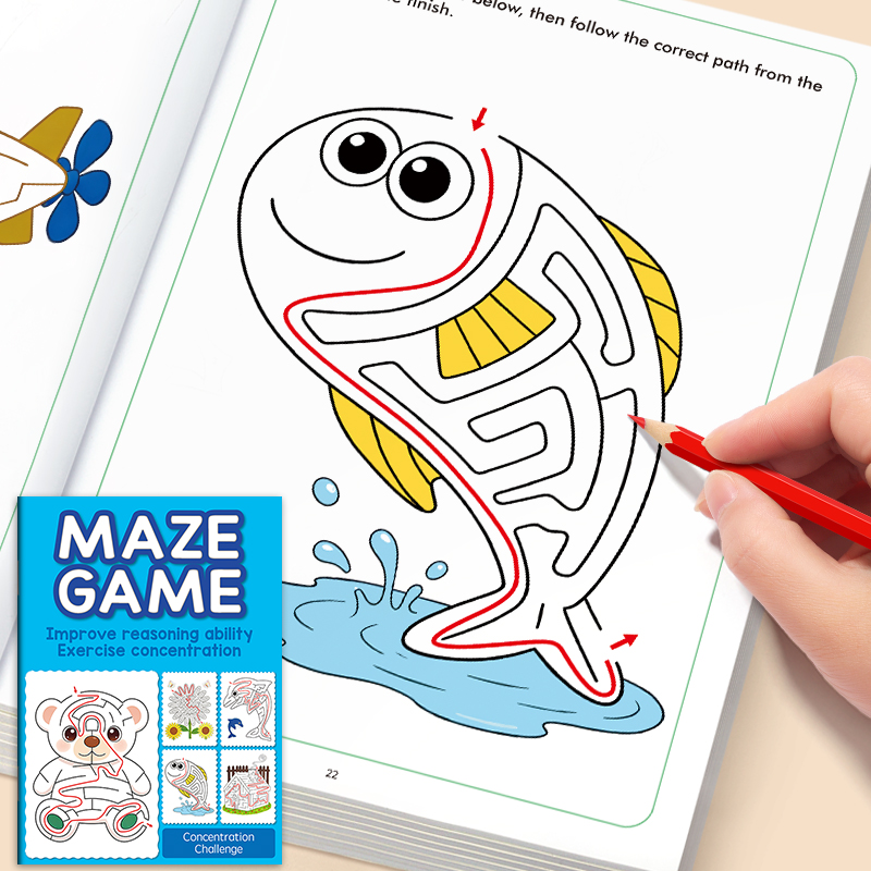 Education Kids Definition - Maze Fun tekenboek voor kinderen, 32