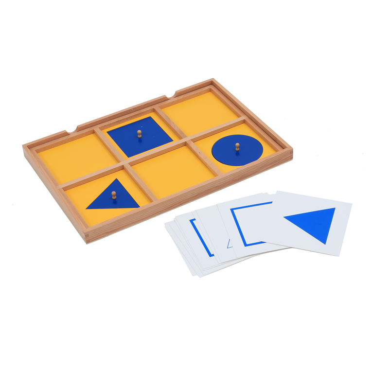 Kids Education Card - Montessori Zintuiglijk Speelgoed Geometrische Demonstratie Lade