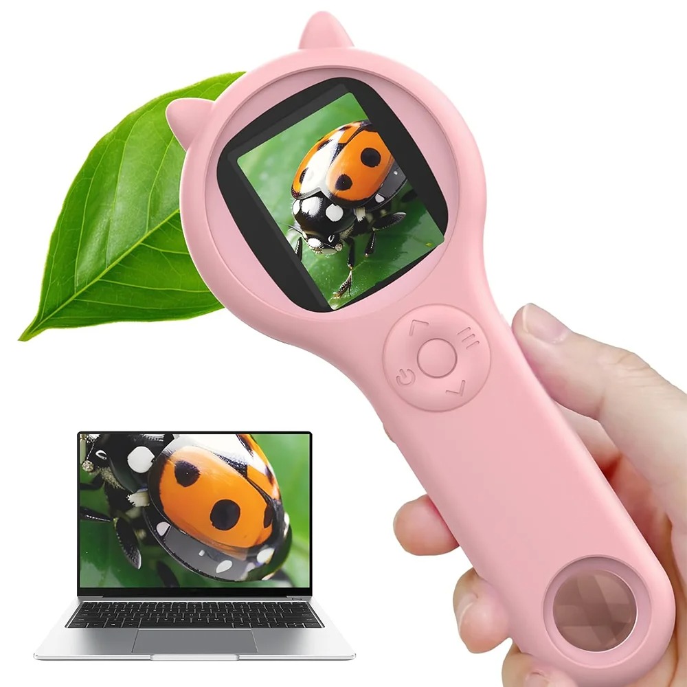 Education Kids Definition - Kindermicroscoop Draagbare draagbare vergrotende digitale microscoop