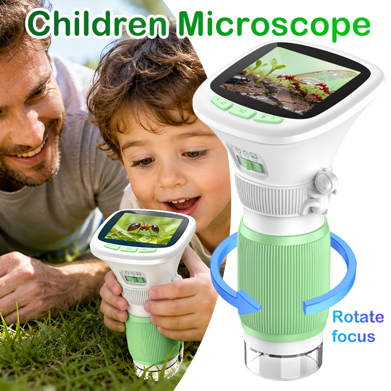 Education Kids Definition - Draagbare digitale microscoop voor kinderen, 1000X