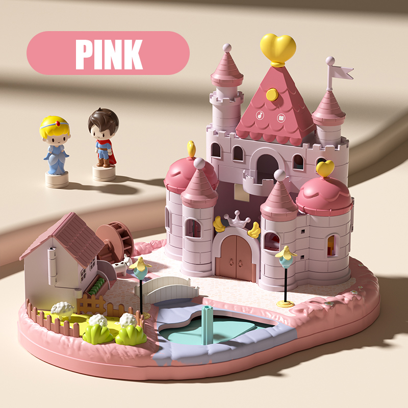 Kids Education Room - Speelhuis Set Prinsessen Droomkasteel Magnetisch Bouwmodel