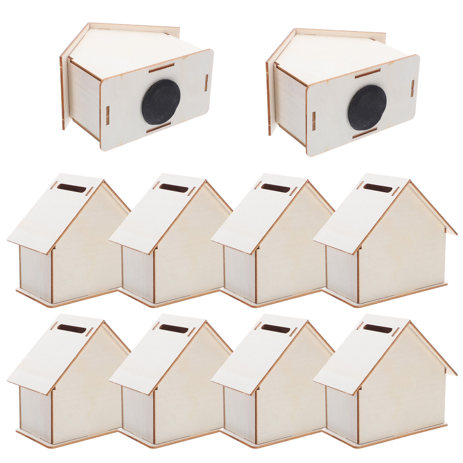 10 stuks houten doe-het-zelf-c - Kids Education Savings recensie en prijs