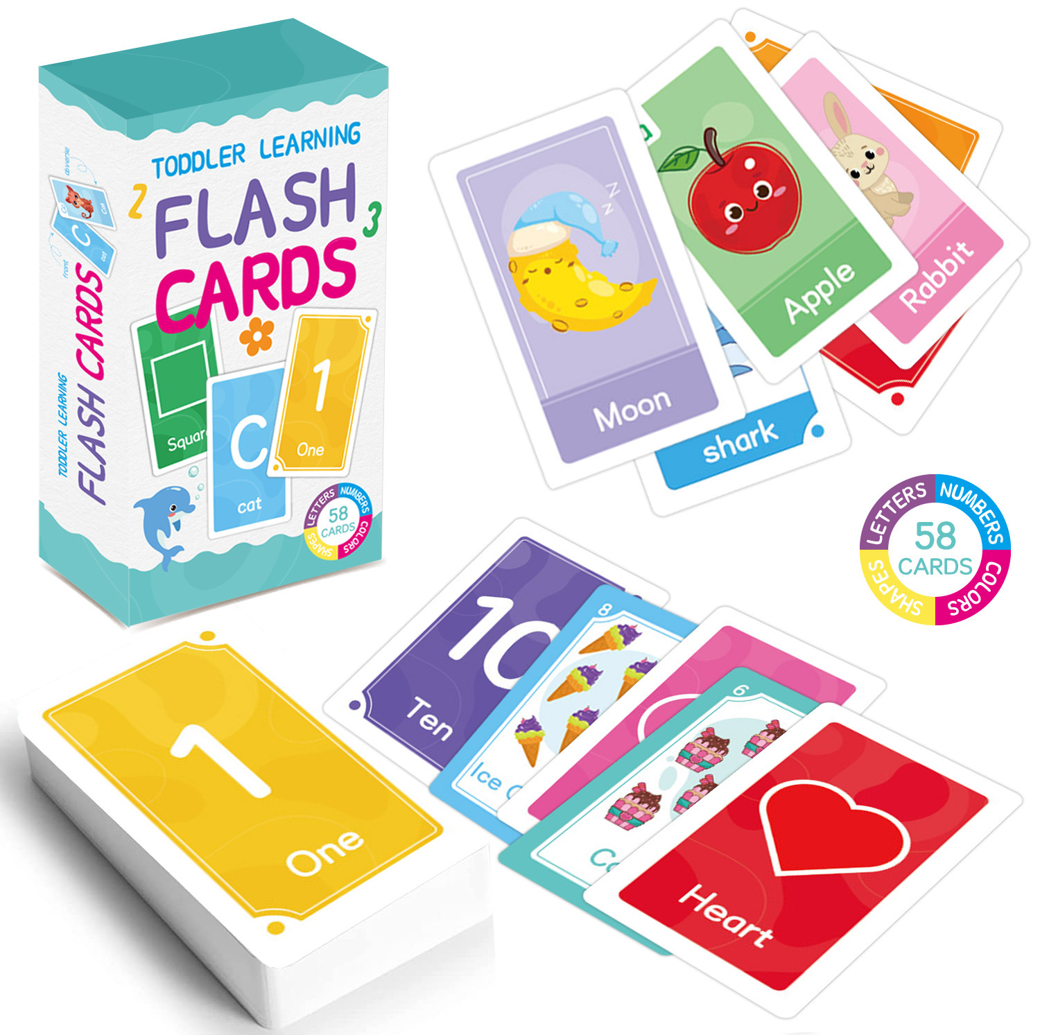 58 stuks ABC Alfabet Flashcard - Kids Education Card recensie en prijs