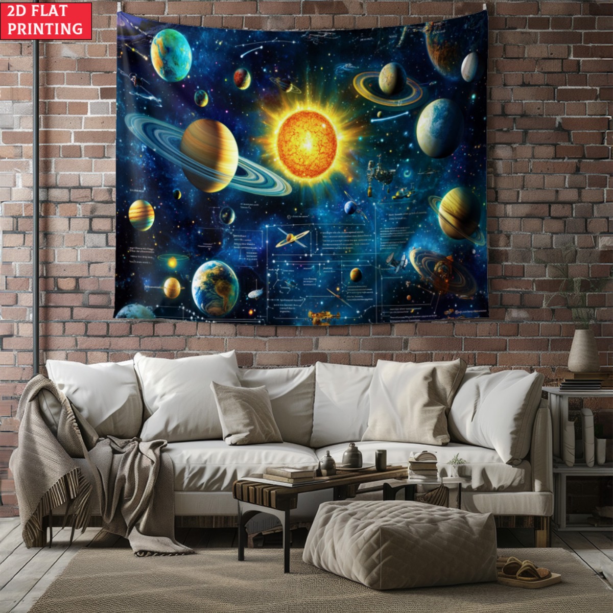 ingelijste zonnestelsel planee - Kids Education Room recensie en prijs