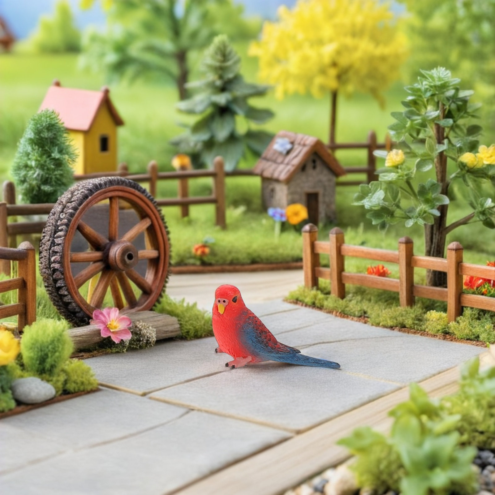 6 stuks levendige realistische - Kids Education Room recensie en prijs
