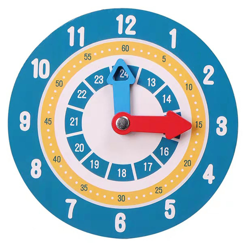 Montessori Leren Klok Houten H - Kids Educational Watch recensie en prijs