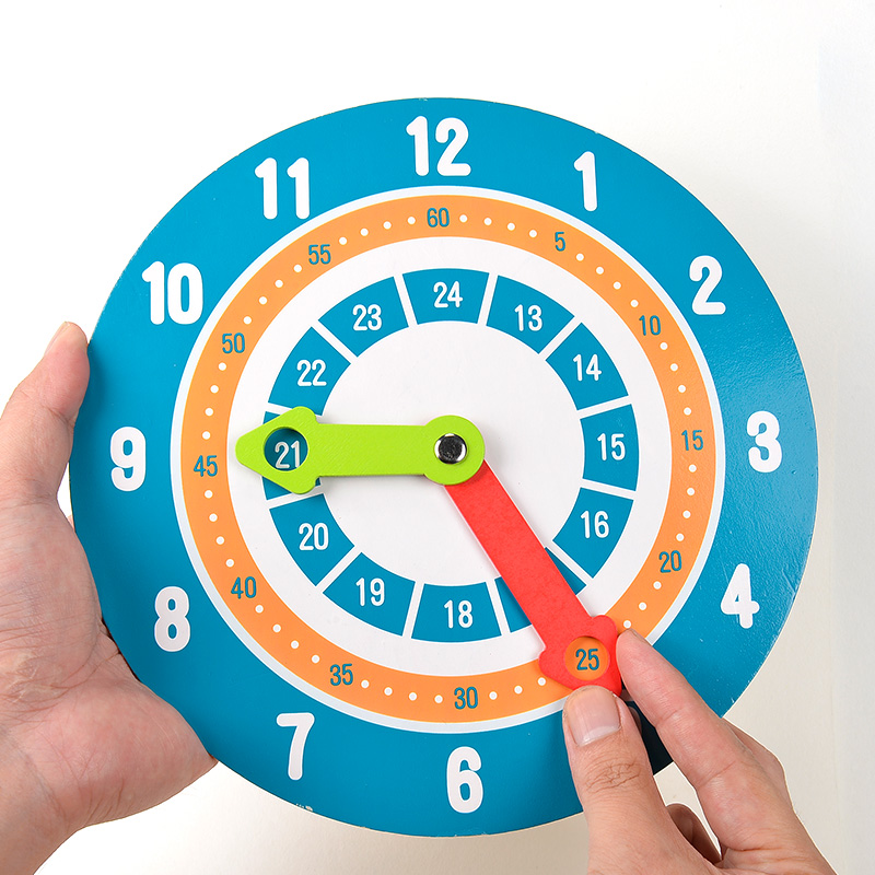 Montessori Leren Klok Houten H - Kids Educational Watch recensie en prijs