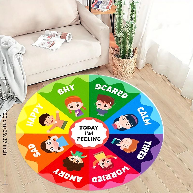 Emotiewiel Kinderen Ronde Klee - Kids Education Room recensie en prijs