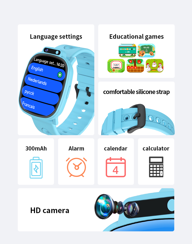 H10 Nieuwe Kinder Smartwatch m - Kids Educational Watch recensie en prijs