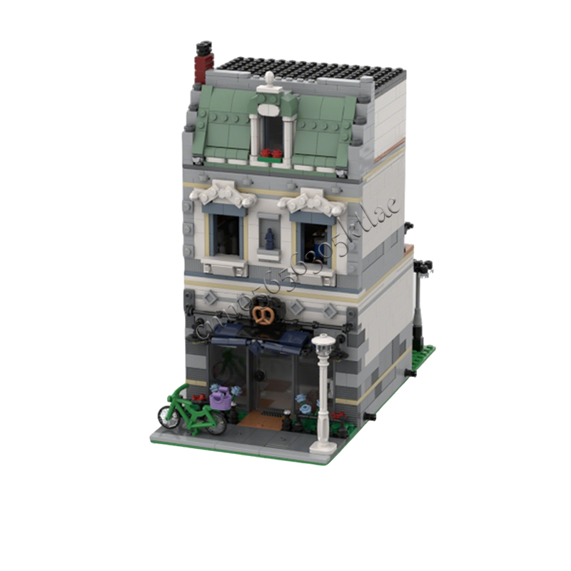 1268PCS MOC City Street Views  - Kids Education Story recensie en prijs