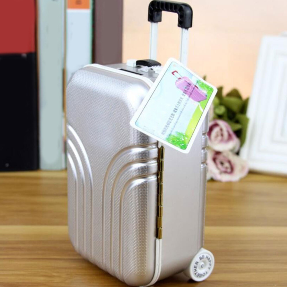1 stuks bagage spaarpot plasti - Kids Education Savings recensie en prijs