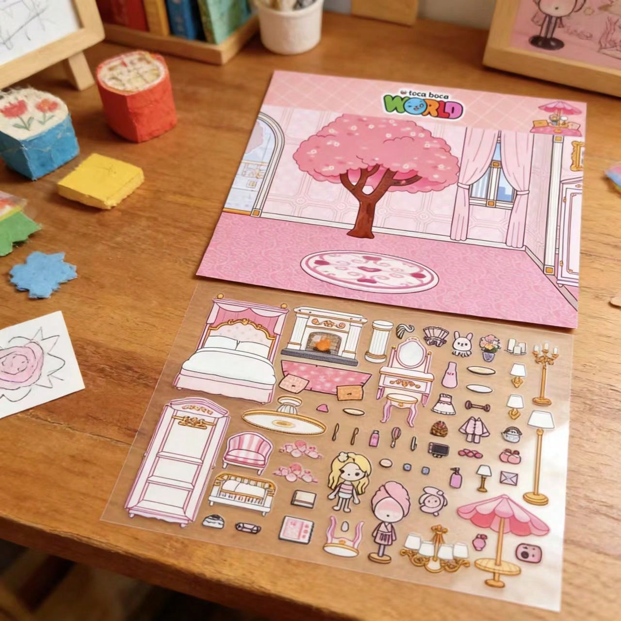 Pink Sakura Tree Hotelkamer DI - Kids Education Room recensie en prijs