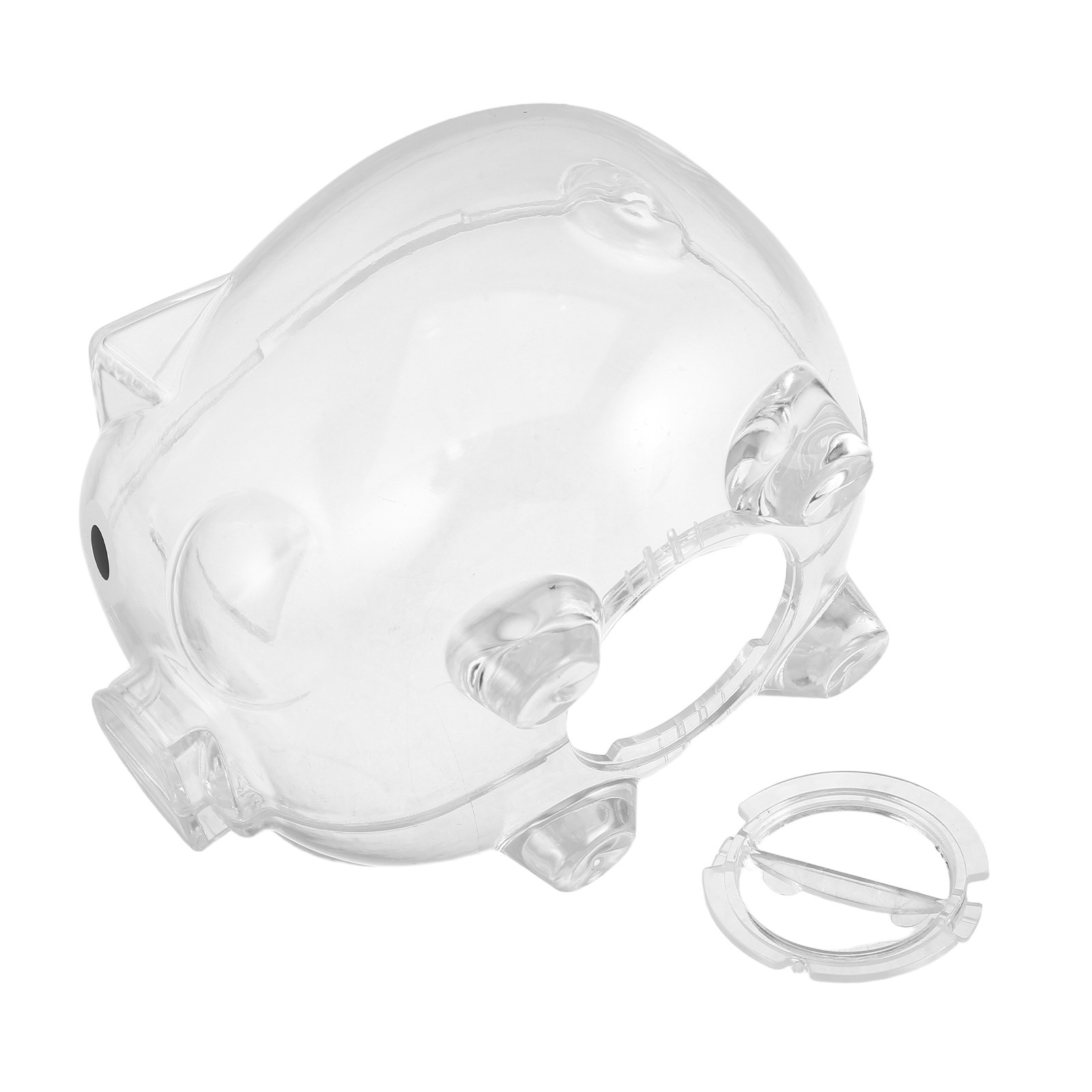 2 stuks doorzichtige spaarpot  - Kids Education Savings recensie en prijs