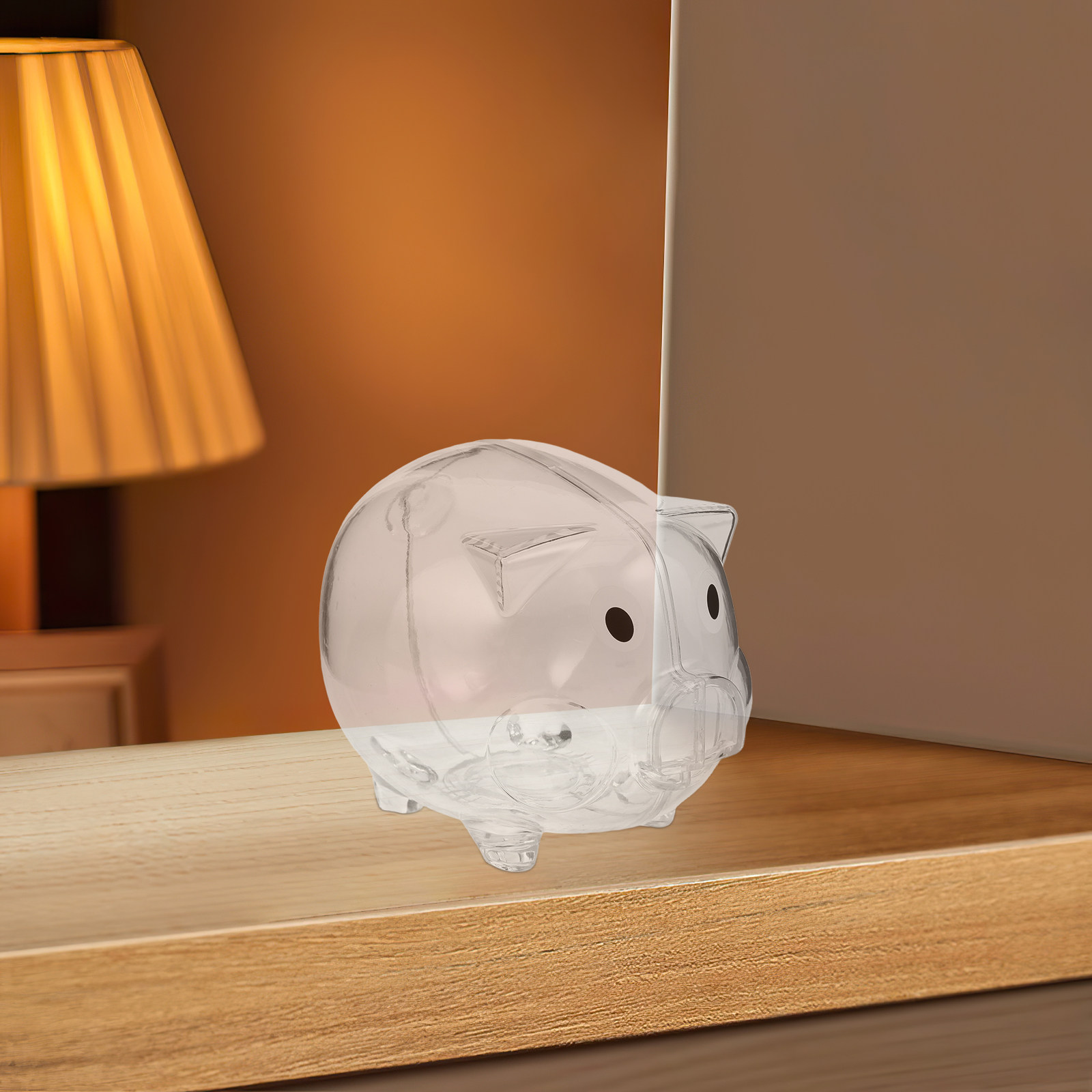 2 stuks doorzichtige spaarpot  - Kids Education Savings recensie en prijs