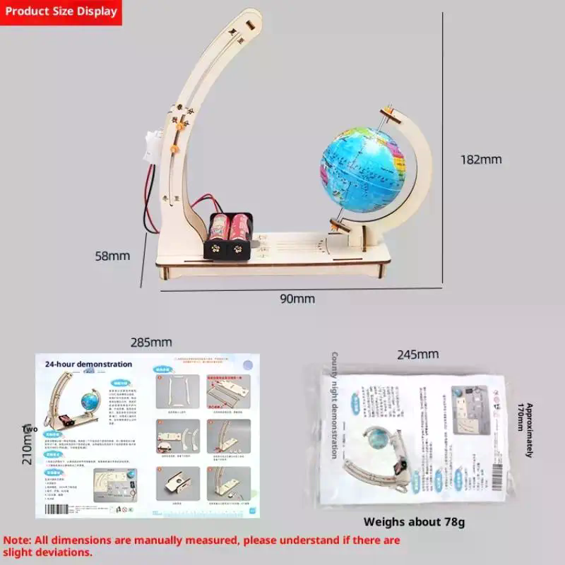 DIY 1 set Earth Model Science  - Educational Globe For Kids recensie en prijs