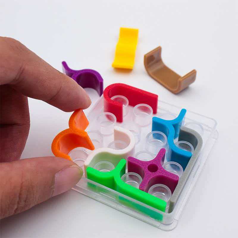 Creatieve gekke bochtenpuzzel  - Kids Education Fun recensie en prijs
