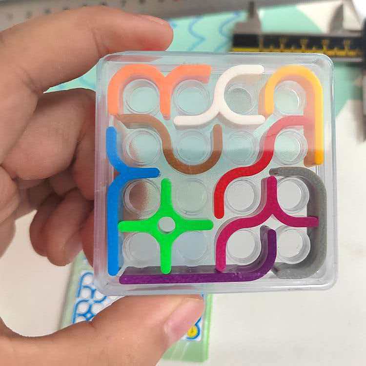 Creatieve gekke bochtenpuzzel  - Kids Education Fun recensie en prijs