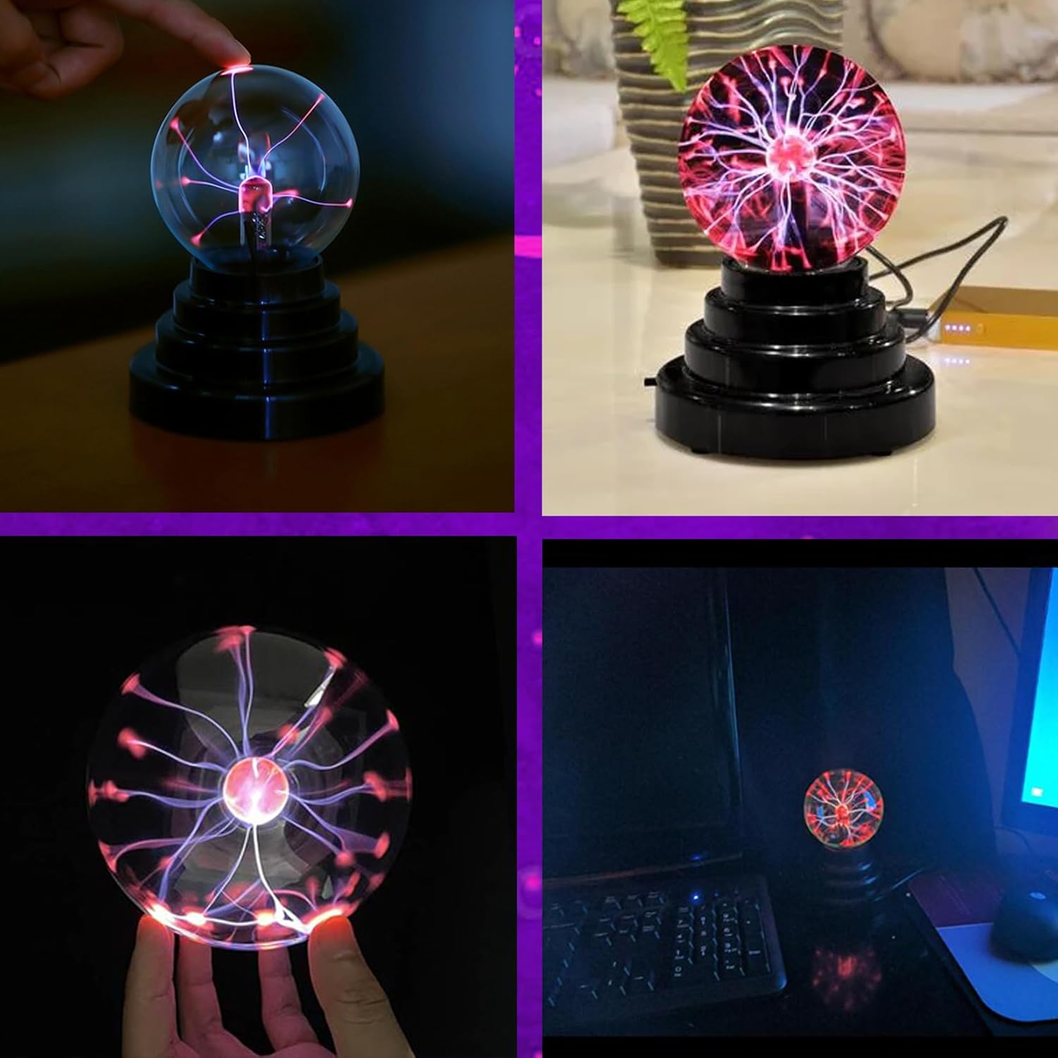 Plasmabol-lamp, geactiveerde s - Globe Interactive Light recensie en prijs