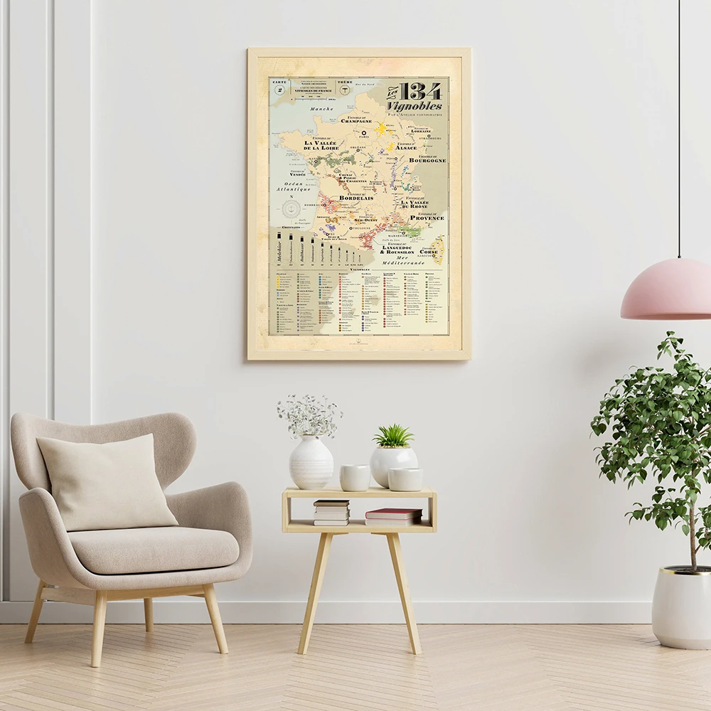 Retro Kaart Europa Stad Wijnst - School Kids Education Quotes recensie en prijs