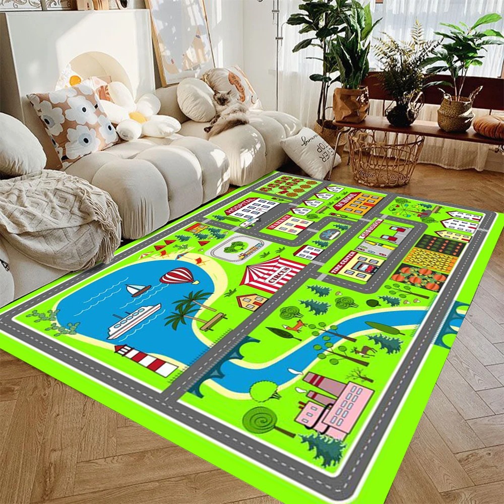 Interactieve stadsweg speelmat - Kids Education Room recensie en prijs