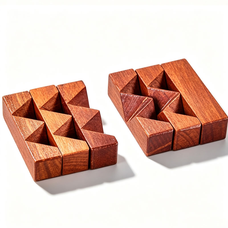 Houten knooppuzzel IQ Logic Tr - Kids Education Fun recensie en prijs