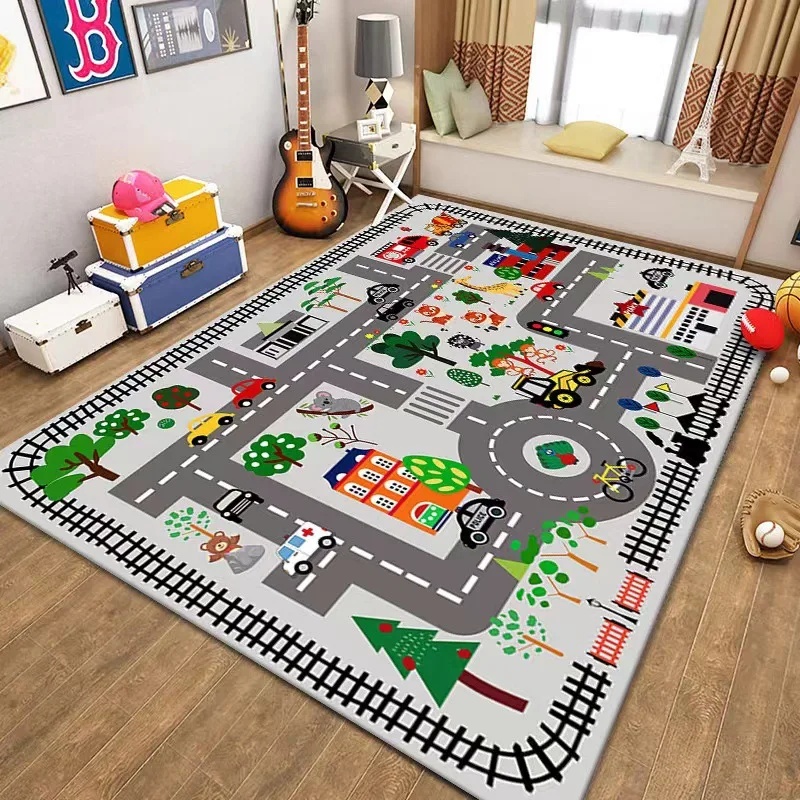 Kleurrijk kinderstadkaart spee - Kids Education Room recensie en prijs
