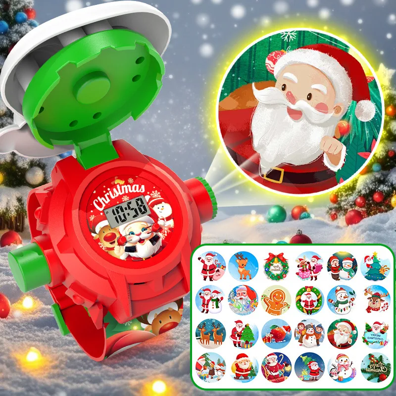 Kerstprojectiehorloge Kinderen - Kids Educational Watch recensie en prijs