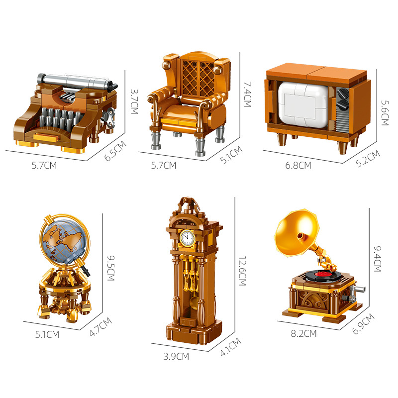 Klassiek retro idee blokmodel  - Educational Globe For Kids recensie en prijs