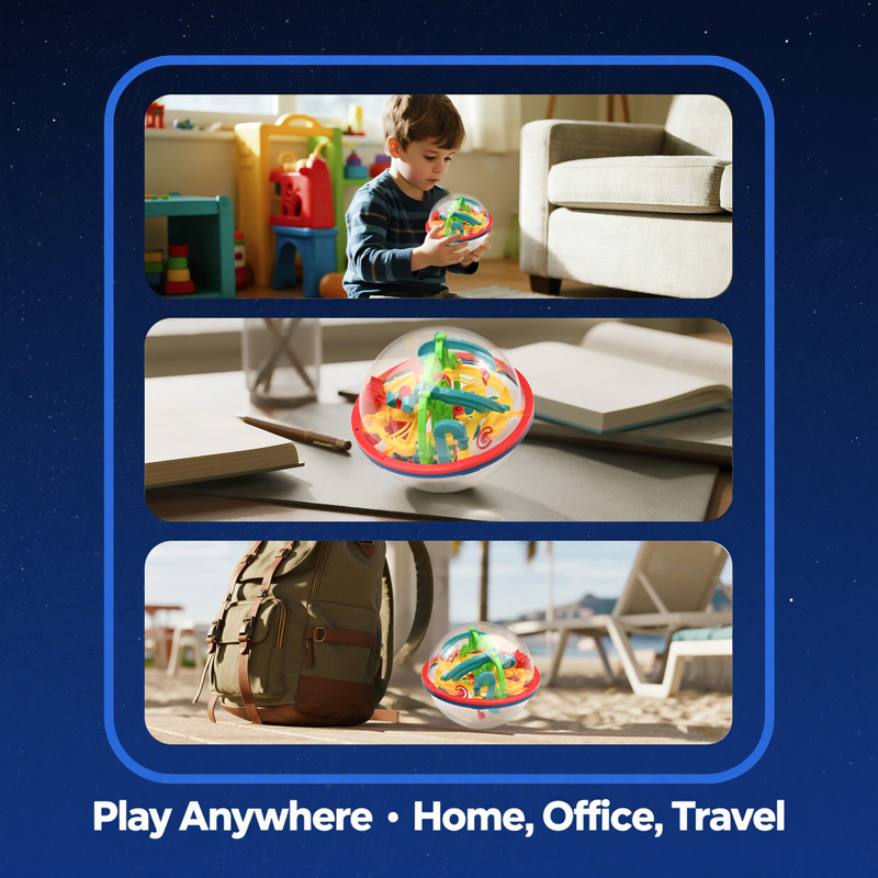 3D Magische Bal Labyrint Brain - Educational Globe For Kids recensie en prijs