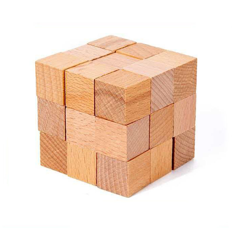 Vierkante Slangenkubus Houten  - Kids Education Fun recensie en prijs