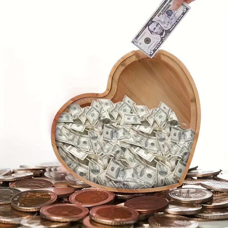 Houten letter spaarpot voor ki - Kids Education Savings recensie en prijs
