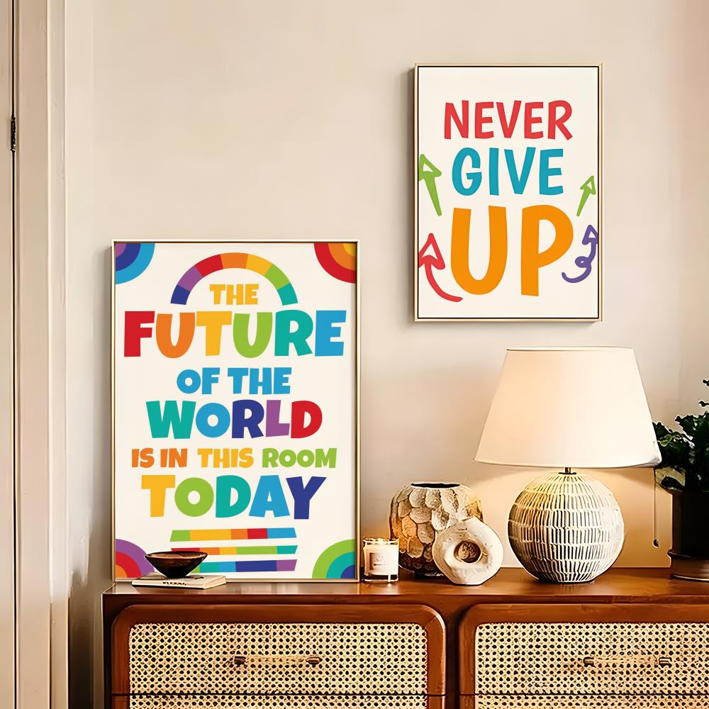 Positieve Kid Classroom Wall P - Kids Education Room recensie en prijs