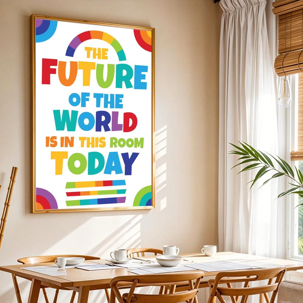 Positieve Kid Classroom Wall P - Kids Education Room recensie en prijs