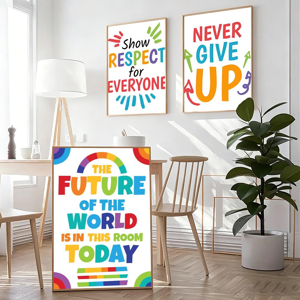 Positieve Kid Classroom Wall P - Kids Education Room recensie en prijs