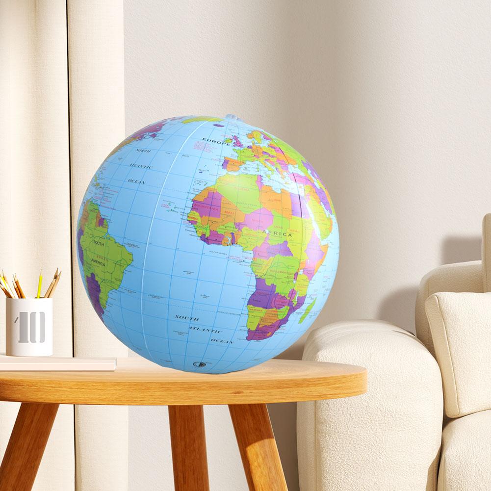 12/16Inch Opblazen Globe Stran - Educational Globe For Kids recensie en prijs