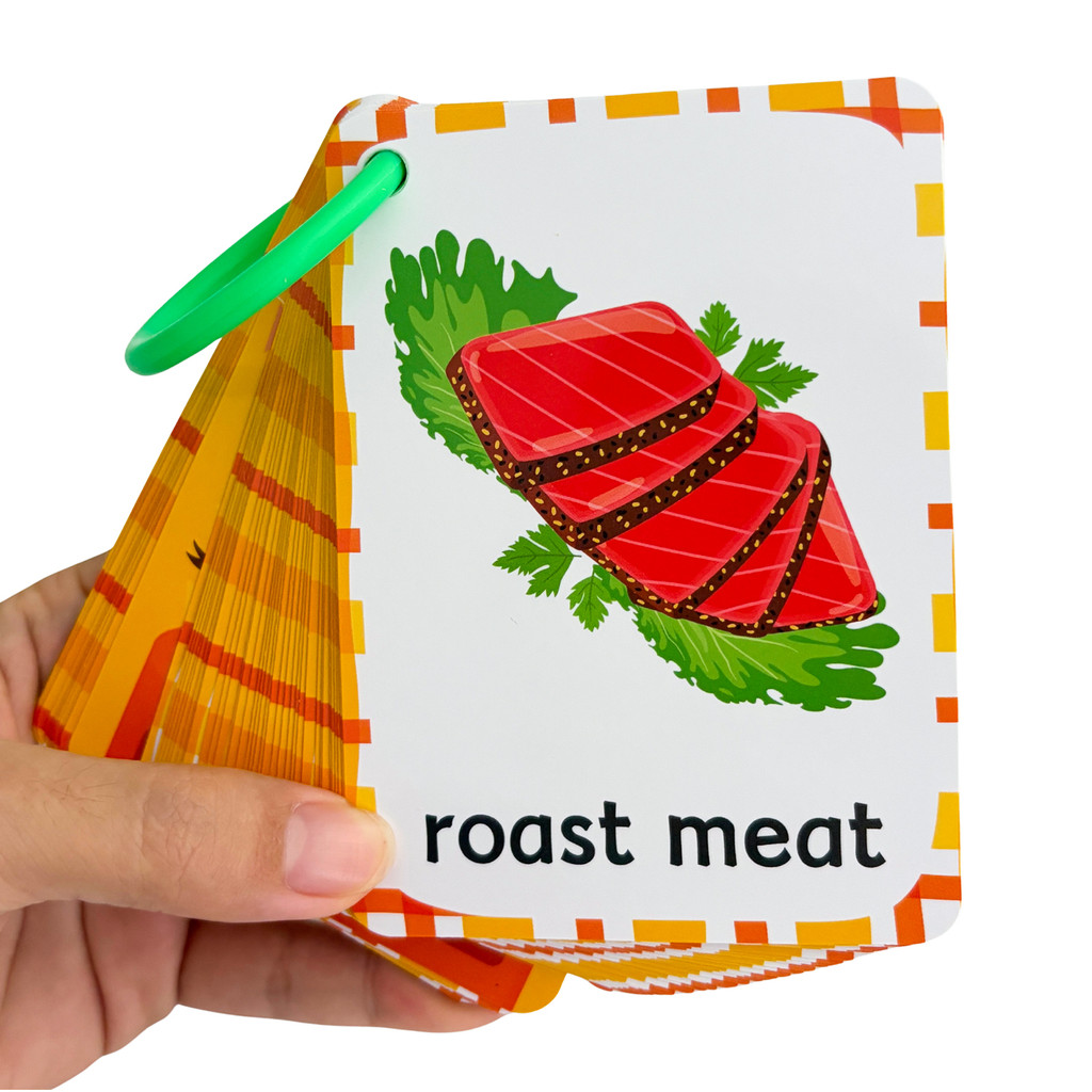 Heerlijke voedselwoorden Engel - Kids Education Card recensie en prijs