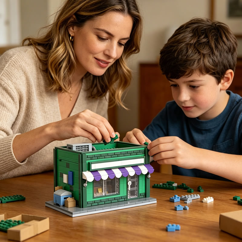 Bouwstenen MOC Modulaire Mini  - Kids Education Card recensie en prijs