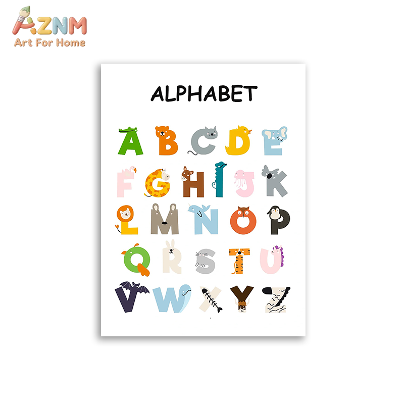 AZNM Educatief alfabetnummers  - Kids Education Nursery recensie en prijs