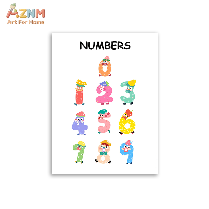 AZNM Educatief alfabetnummers  - Kids Education Nursery recensie en prijs