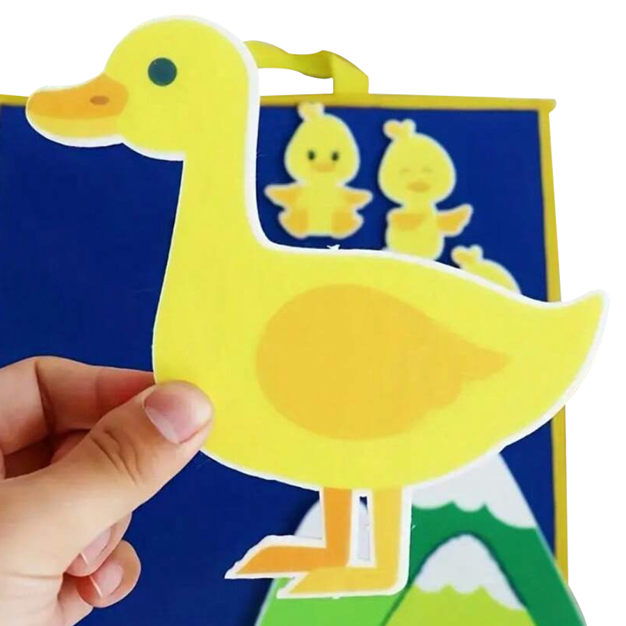 Vijf kleine eendjes viltverhaa - Kids Education Story recensie en prijs